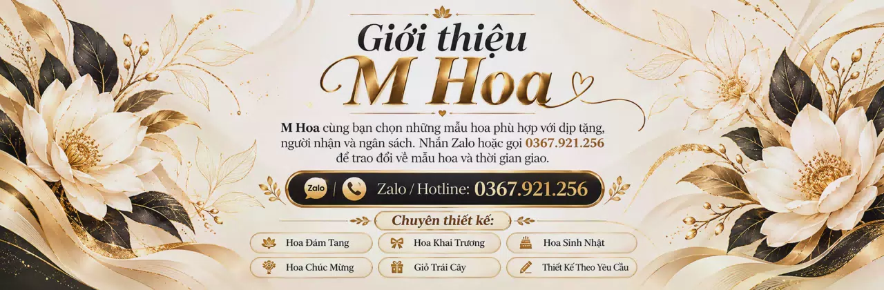 Ảnh bìa Shop hoa tươi Gò Dầu - Tư vấn hoa theo từng dịp